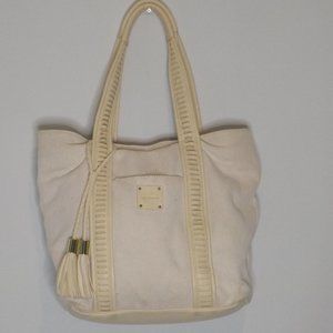 Big Buddha Love Big Beige Tote Bag